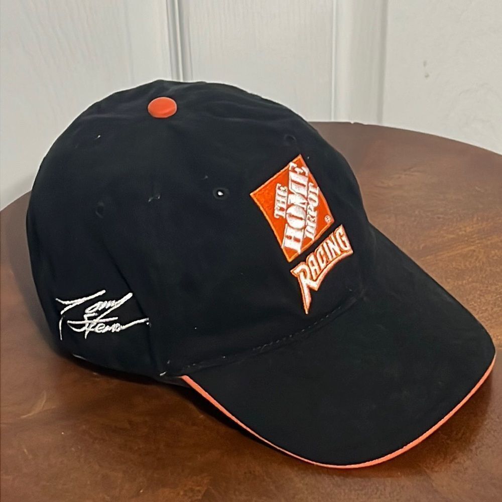 🔥🔥 Vintage HOME DEPOT Tony Stewart #20 NASCAR Chase Adjustable Hat - PERFECT!!